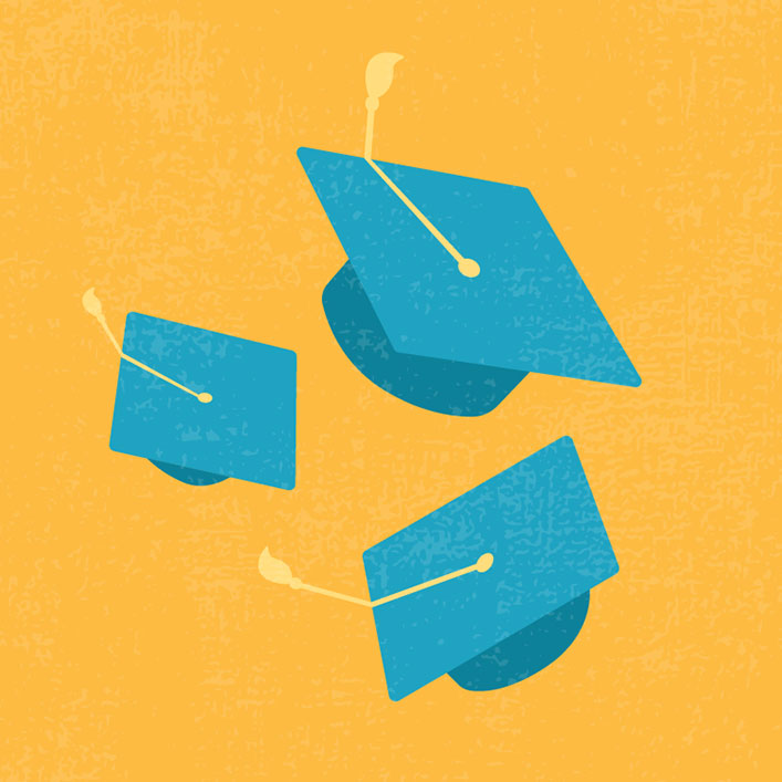 graduation caps 